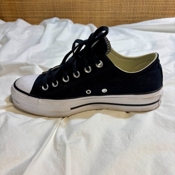 Converse Chuck Taylor® All Star® Platform Sneaker (Women) in Black - Picture 5 of 8